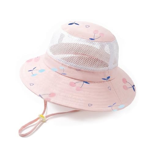 JoyPicks Toddler & Kids' UPF 50+ Sun Hat w/ Breathable Mesh & Adjustable Chin Strap