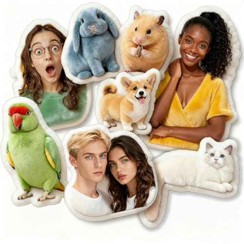 Custom Photo Memory Pillow - Personalized Pet & Loved One Pillow