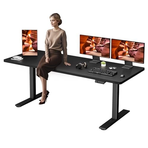 FitStand Dual Motor Standing Desk 79" x 31" Deal
