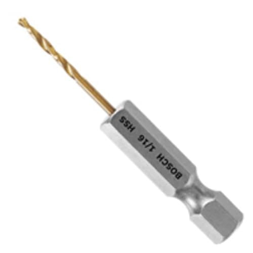 Bosch TI2131IM 1/16 in. Impact Tough Titanium Nitride Coated Drill Bit