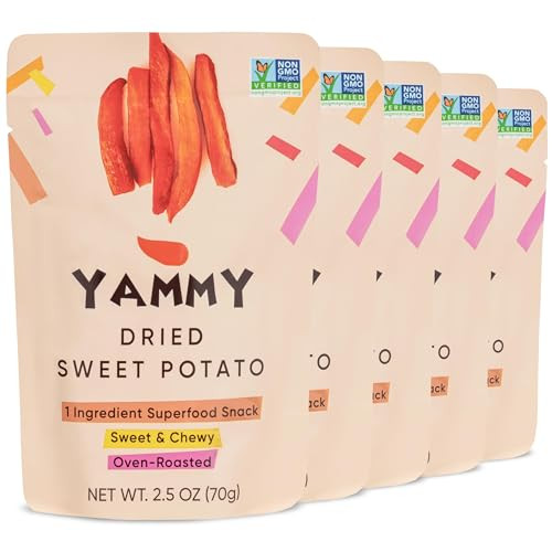 Yammy Potato Healthy Dog Treats (5-Pack)