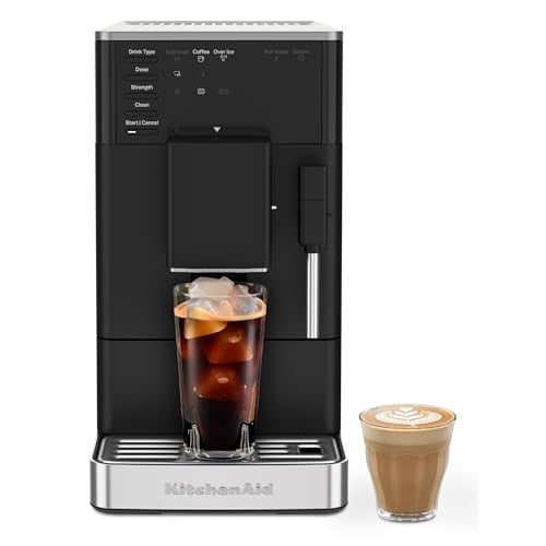 KitchenAid Fully Automatic Espresso Machine KF2 with 6 Hot and Iced Coffee Options