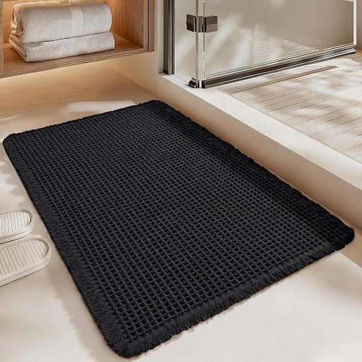 Luxury Waffle Bath Mat