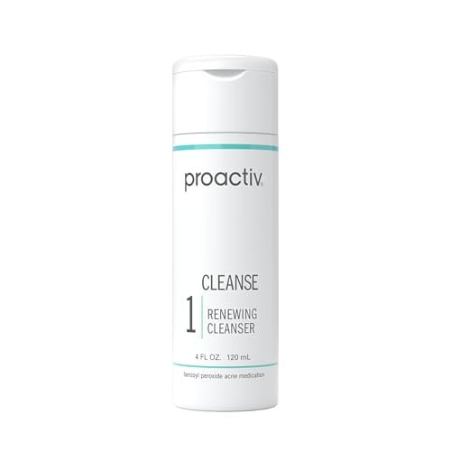 Proactiv Acne Cleanser, Benzoyl Peroxide Face Wash, Hyularonic Acid Moisturizer, 4 Fl Oz Deal