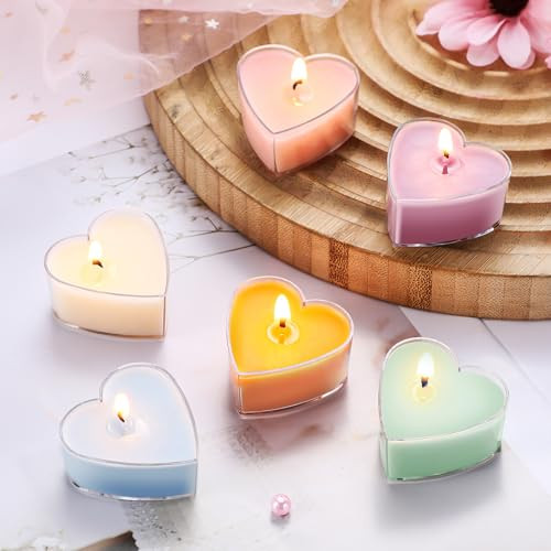 Heart Tea Lights 12-Pack