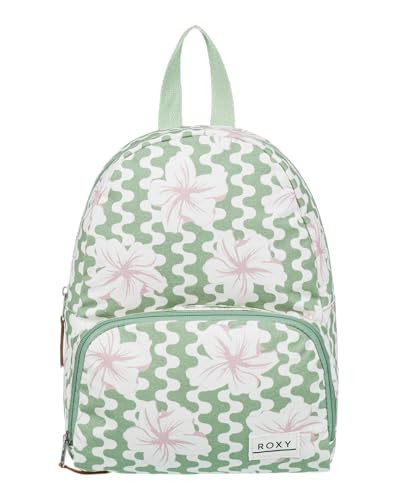8L Roxy Women's Always Core Everyday Backpack (Basil Party Waves)
