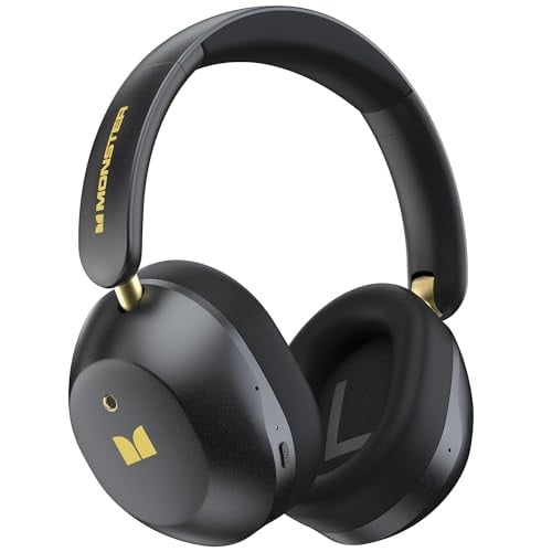Monster Persona 6th ANC Active Noise Cancelling Headphones Black Deal