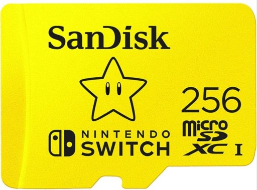 SanDisk microSDXC Card for Nintendo Switch 256GB