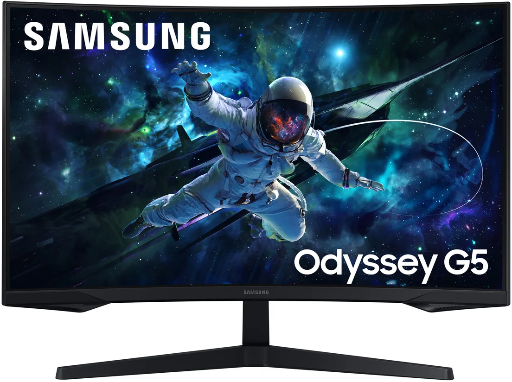 Samsung Odyssey 32" G5 QHD Curved Monitor 165Hz 1ms Deal