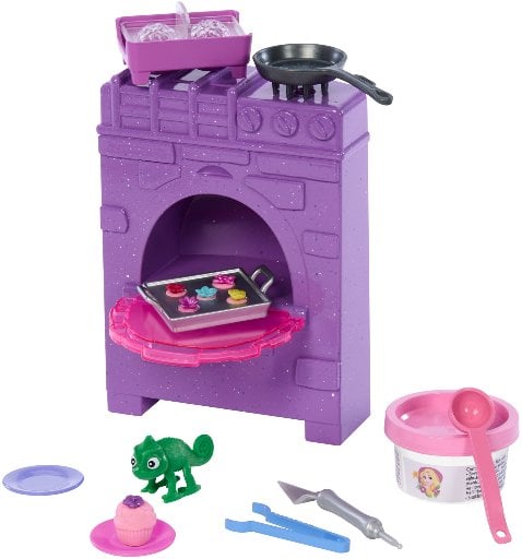 Disney Princess Rapunzel Baking Stories Castle Accessory Doll Playset