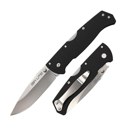 COLD STEEL Air Lite 3.5" AUS10A Drop Point Blade G-10 Handle Everyday Carry Compact Pocket Folding Knife Deal