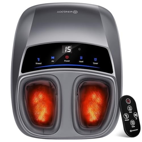 KINGJOY Foot Massager with Heat Deal