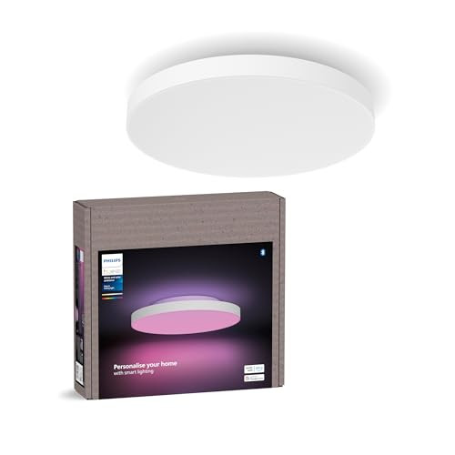 Philips Hue Datura Smart Ceiling Panel Small Round 2.49in x 15.12in