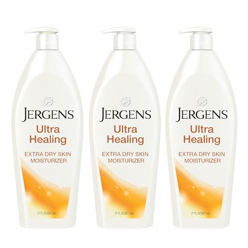3 Pack of Jergens Ultra Healing Dry Skin Lotion, 21 Oz.