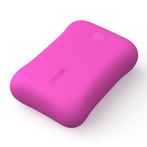 10,000mAh Anker Portable Charger w/ Silicone Cover (Pink) Deal