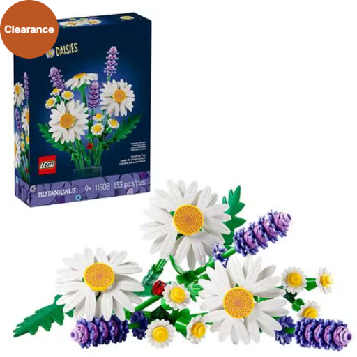 Lego Botanical Daisies or Sunflower Building Set Deal