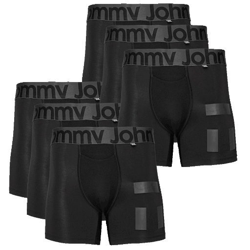 6-Pack Tommy John 360 Sport Trunk Boxer Briefs