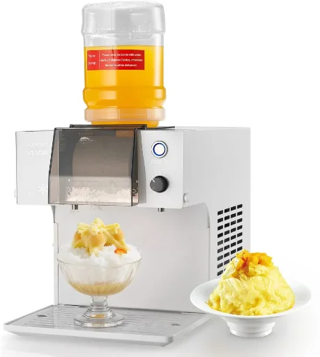 VEVOR Snowflake Ice Maker 132lbs/24Hrs w/ 0.48 Gal Tank