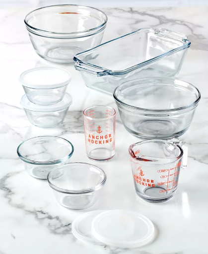 Anchor Hocking Oven Basics Prep & Bake Set 13-Piece