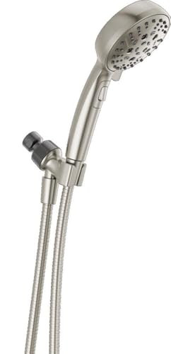 Delta Faucet 6-Spray H2Okinetic Handheld Shower Head with Hose