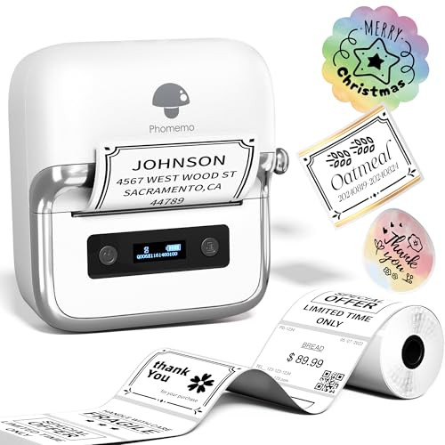 Phomemo M250 Label Maker Machine with Tape