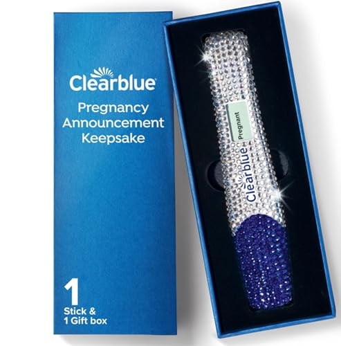 Clearblue Bedazzled Pregnancy Announcement Keepsake Stick 1 Count