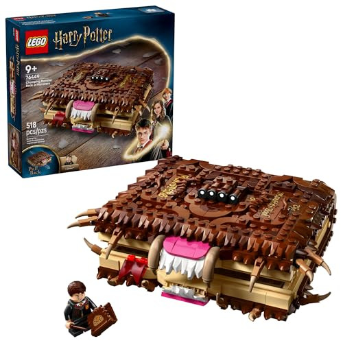 LEGO Harry Potter Chomping Monster Book of Monsters (518-Piece)