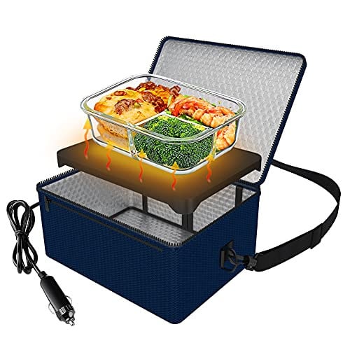 Rottogoon 12V Portable Electric Mini Oven Black