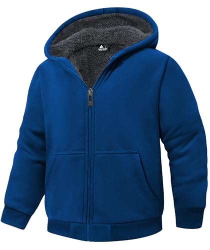 JACKETOWN Boys Sherpa-Lined Fleece Jacket Deal