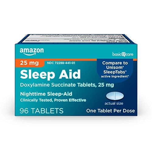 Amazon Basic Care Nighttime Sleep Aid 96-Count Deal
