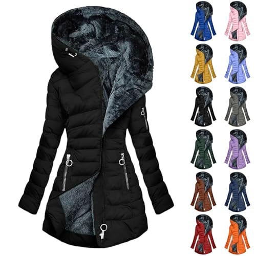 Women's Fleece Lined Puffer Jacket Deal