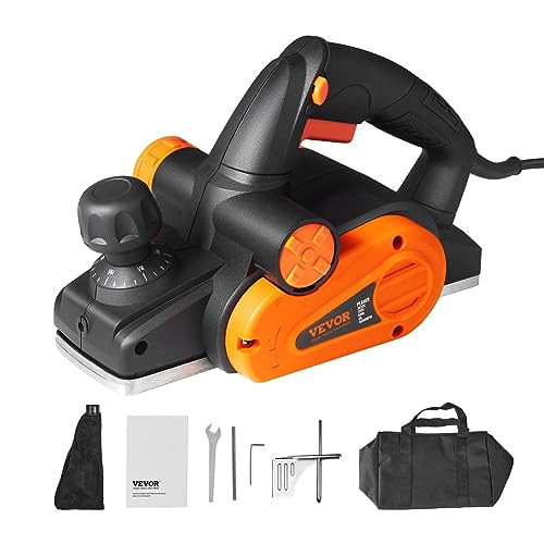 VEVOR Electric Hand Planer 3-1/4-Inch Cut Width