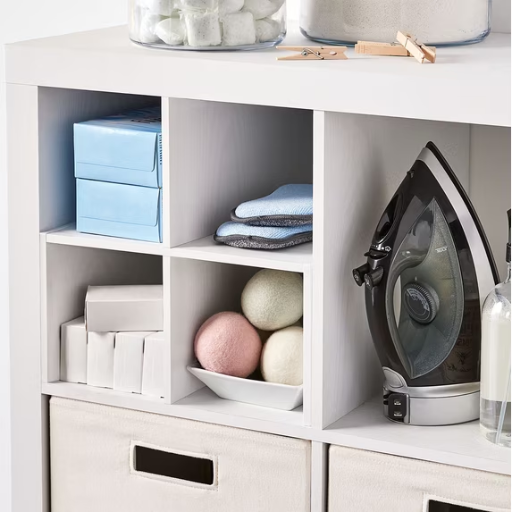 Better Homes & Gardens Quad Shelf Cube Organizer Insert, White Texture Deal