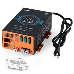 VEVOR 55-Amp RV Power Converter & Battery Charger