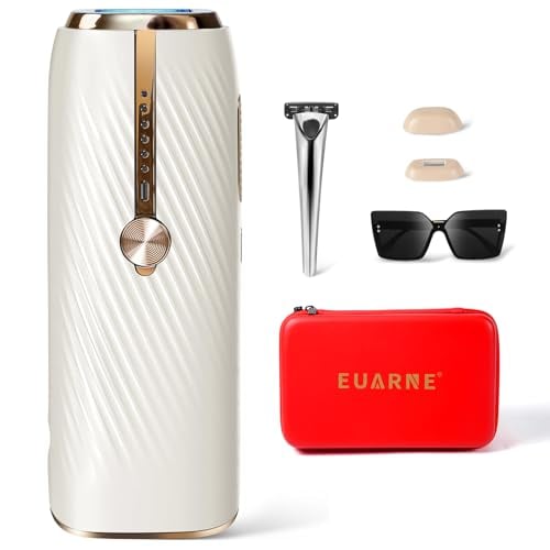 EUARNE IPL Laser Hair Removal for Women with Ice Cooling