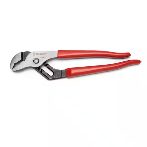 Crescent 8" V-Jaw Tongue & Groove Dipped Handle Pliers