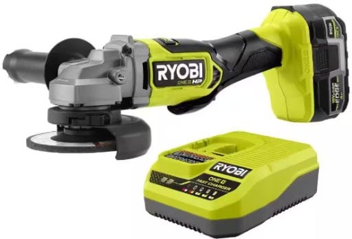 Ryobi ONE+ HP 18V Brushless Cordless Angle Grinder Kit with 4.0 Ah HIGH PERFORMANCE EDGE Battery Deal