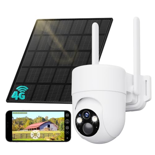 LIWAN 4G LTE Cellular Security Camera 2K Deal