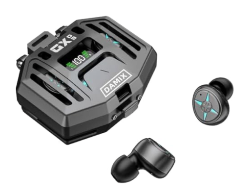 Wireless Waterproof Earbuds with Touch Control and IP7