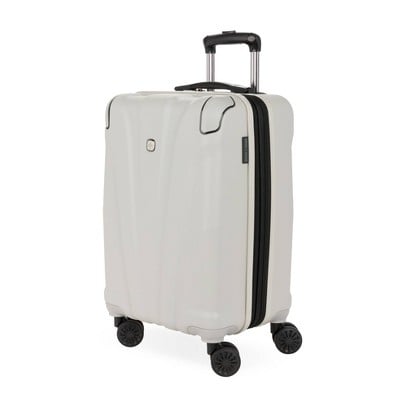 SWISSGEAR Cascade Hardside Carry On Spinner Wheels Suitcase - Gray Deal