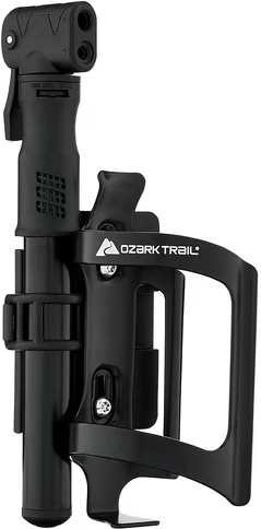 Ozark Trail Bike Water Bottle Holder with Built-in Air Pump Deal