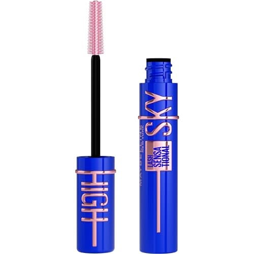 MAYBELLINE Lash Sensational Sky High Washable Mascara Makeup 0.24-Oz (BLUE MIST) Deal