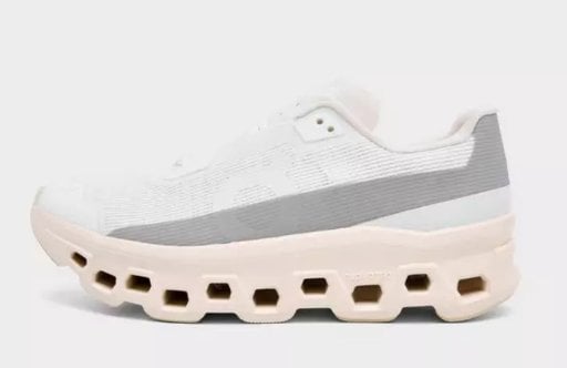 Women's On Cloudmonster Void Casual Sneakers (Ivory/Seashell)