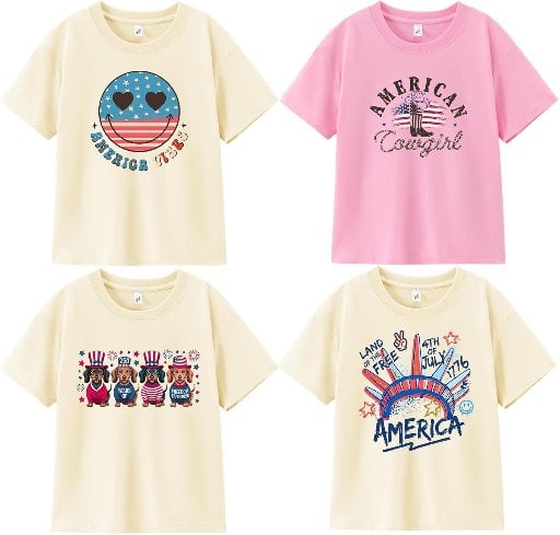 4th of July Shirts for the Littles