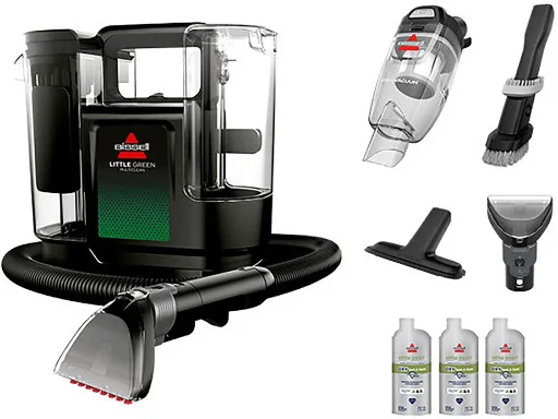 BISSELL Little Green MultiClean Wet and Dry Portable Carpet and Upholstery Cleaner