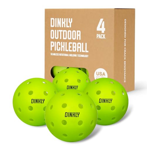 Dinkly Pickleball Balls 4-Count