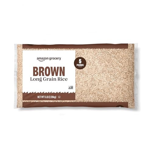 Amazon Fresh Brown Long Grain Rice 5-Lb Deal