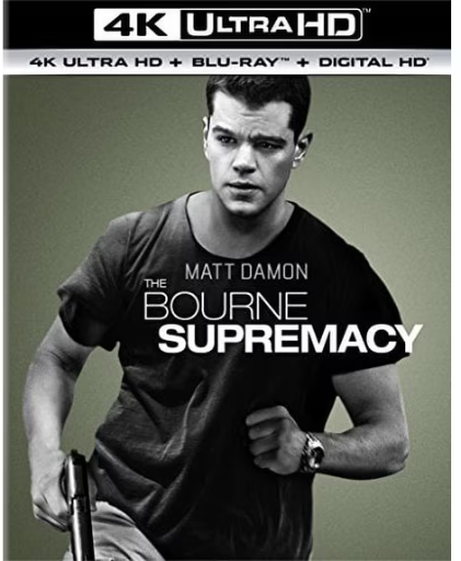 The Bourne Supremacy 4K Ultra HD + Blu-ray Deal