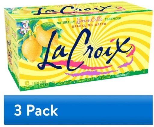 La Croix LimonCello Sparkling Water 3-Pack (8pk/12 fl oz Cans) Deal