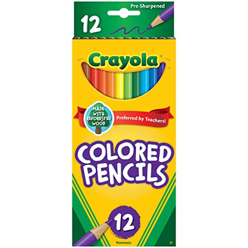 Crayola Colored Pencils, 12 Count